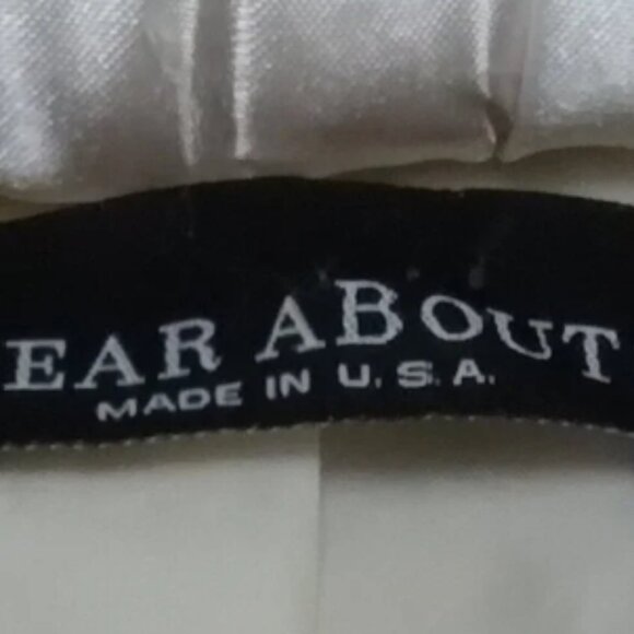 Vintage 70's Cream Brocade Swing Jacket & Midi Skirt Retro 50's Inspired Sz M - Picture 5 of 6